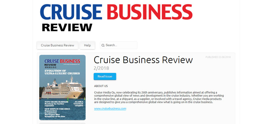 Cruise Business Review MariGroup